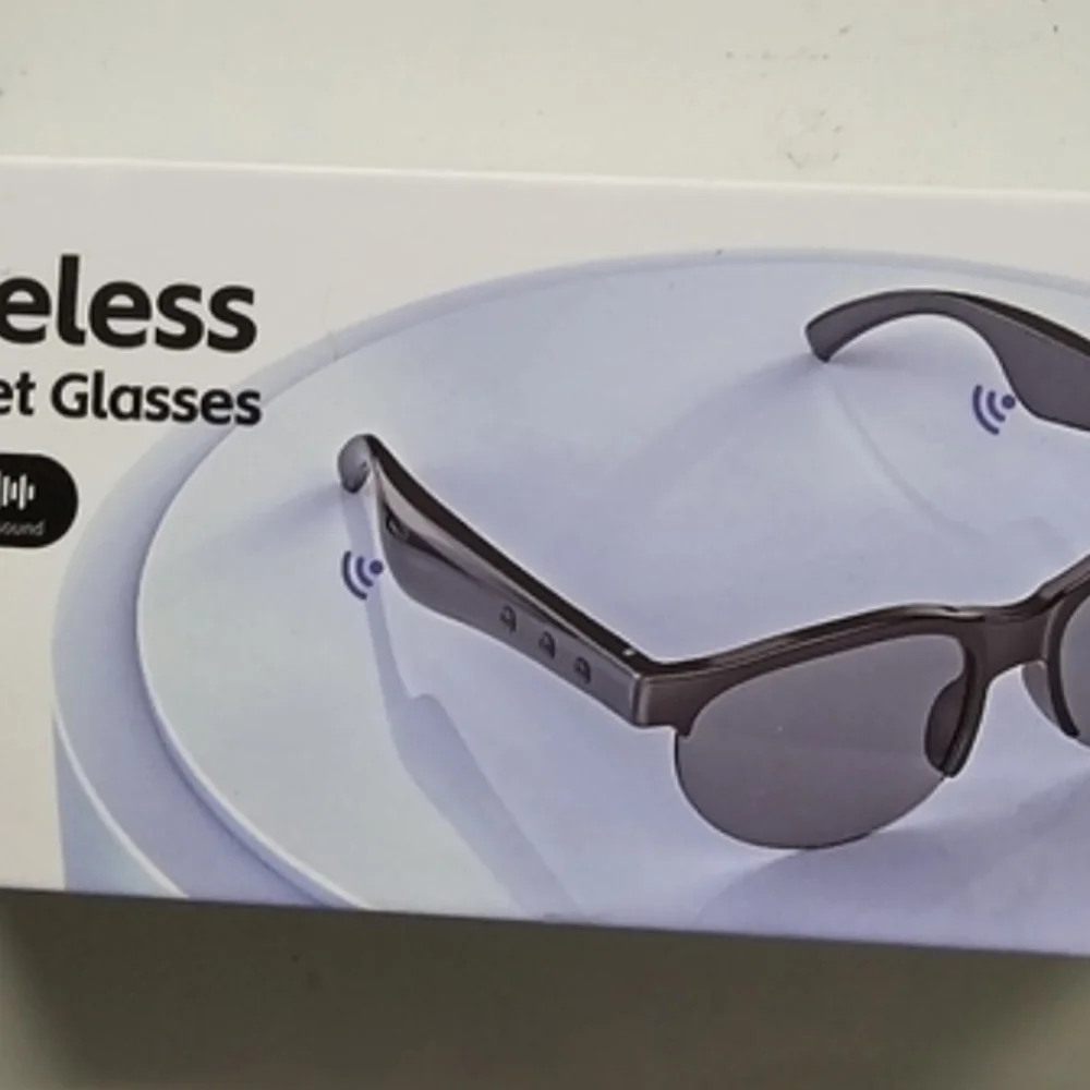 Wireless Audio Smart Glasses - Black